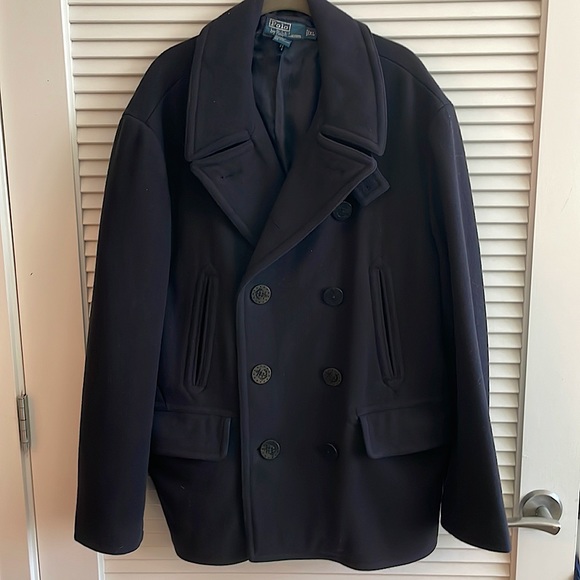 Polo Ralph Lauren Classic Wool Peacoat-XL